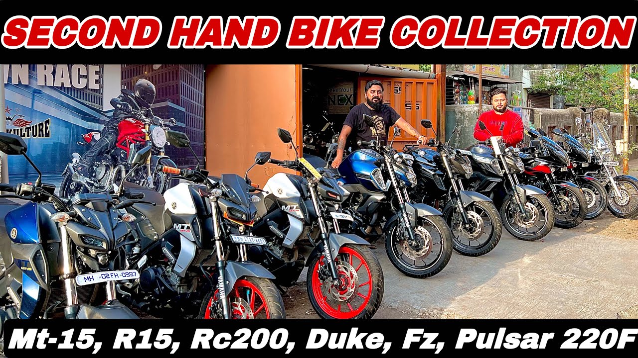 🔥Second Hand Bike Collection🔥 || Rc200, MT-15, R15, FZ, Duke, Pulsar 220F || BULLET KULTURE￼