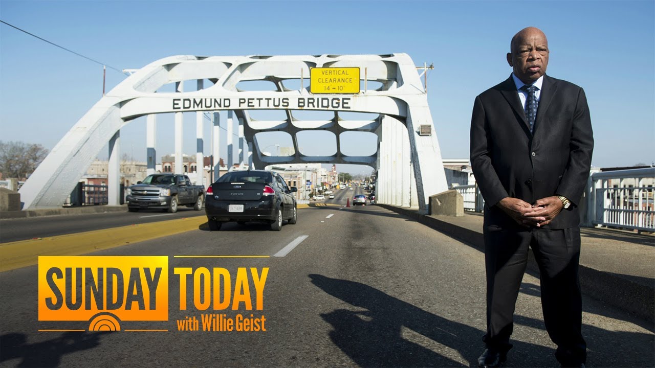 Rep. John Lewis&rsquo; Procession Will Cross Edmund Pettus Bridge In Selma | Sunday TODAY