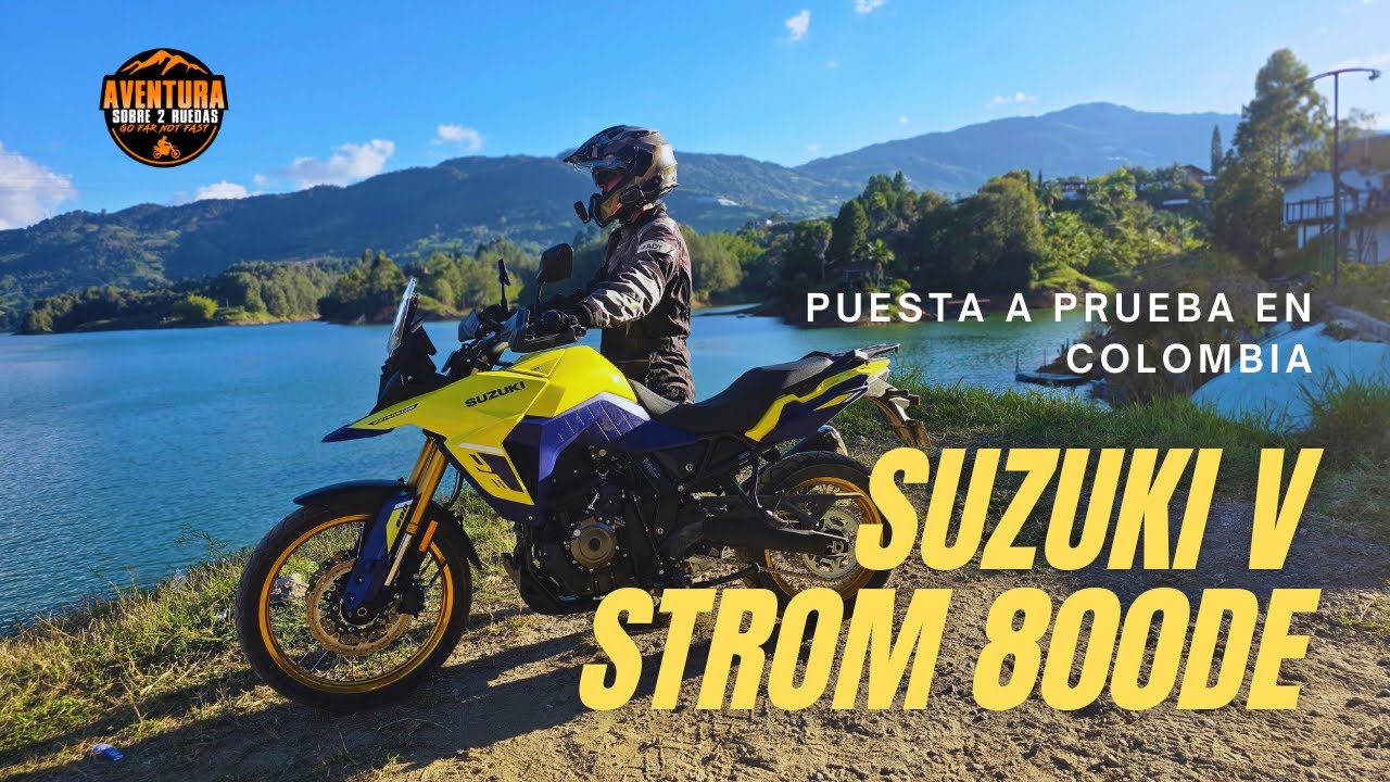 Suzuki Vstrom 800 DE - Puesta a prueba en Colombia !