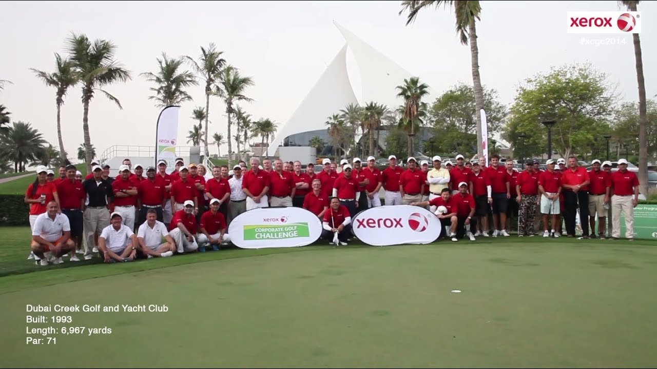 Xerox Corporate Golf Challenge 2014 Round 1 - Dubai Creek Golf and Yacht Club