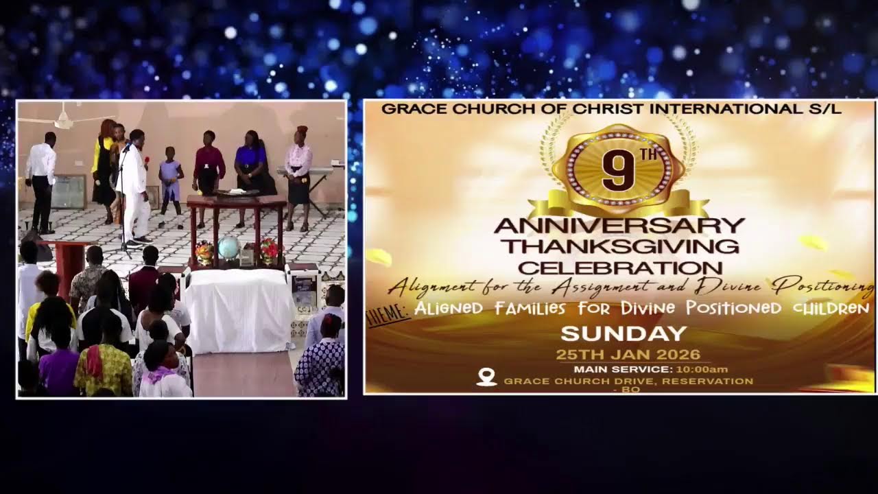 9th Anniversary Thanksgiving Service