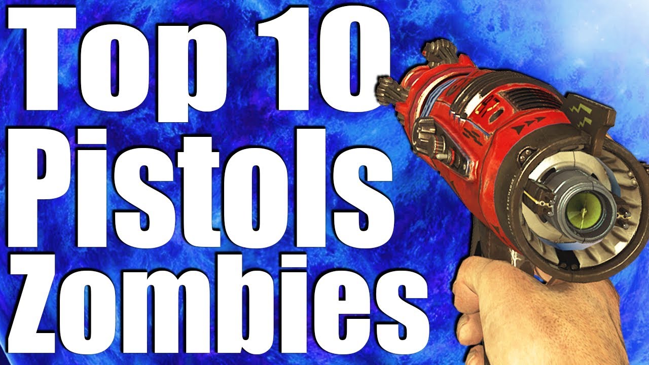 ТОП-10 ПИСТОЛЕТОВ В CALL OF DUTY ZOMBIES!