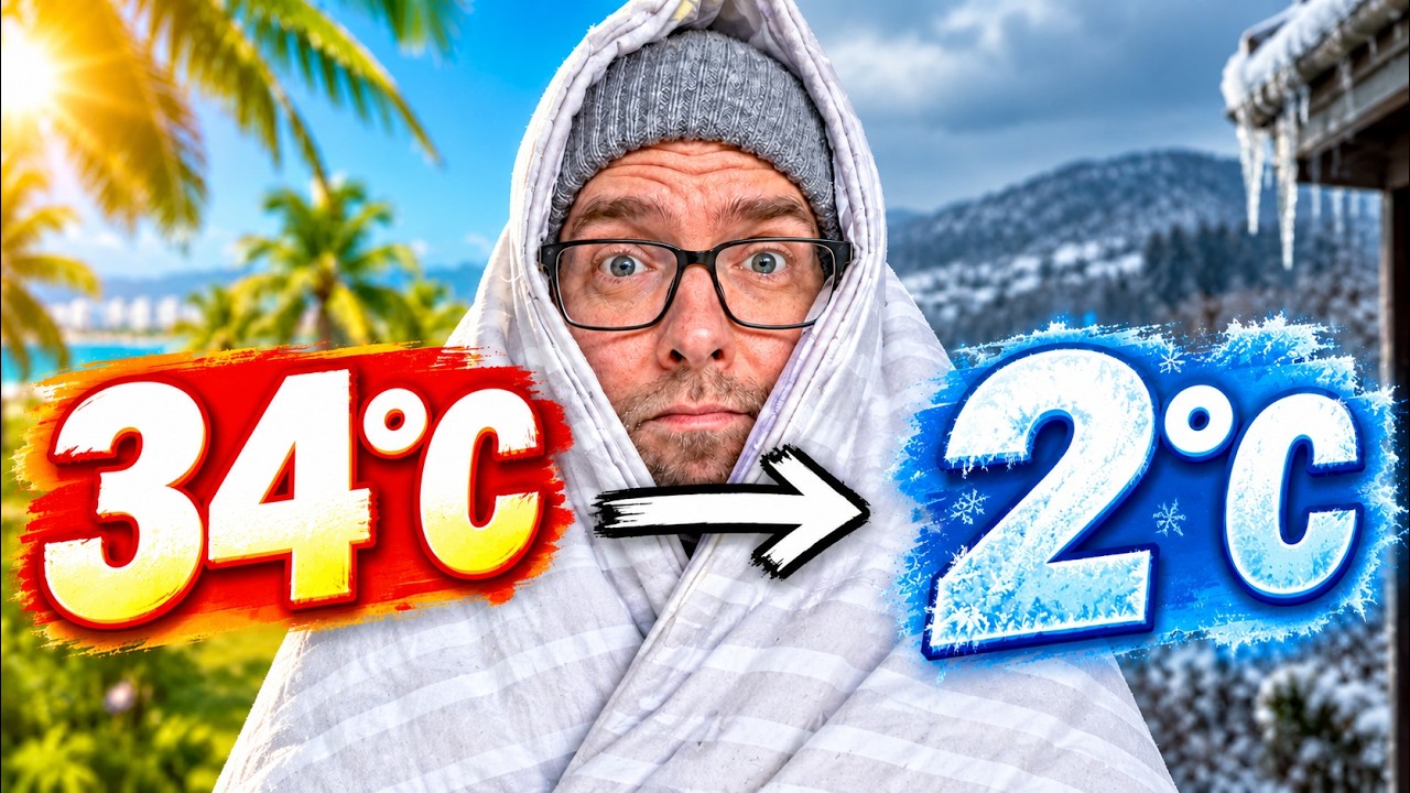 34&deg;C to 2&deg;C in ONE DAY! A Swede's Brazilian Winter Shock