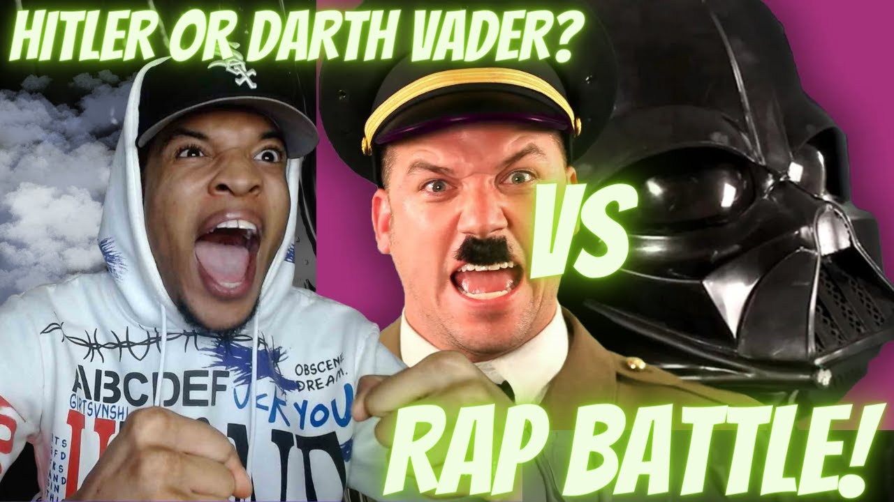 MY FIRST EVER EPIC RAP BATTLE!! DARTH VADER VS HITLER | EPIC RAP BATTLES OF HISTORY | REACTION
