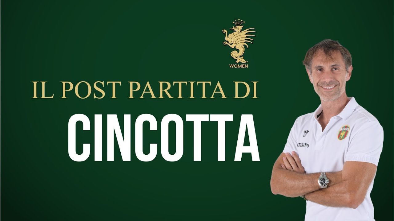 🎙️ La conferenza stampa di #AntonioCincotta post #TernanaWomenComoWomen 2-4