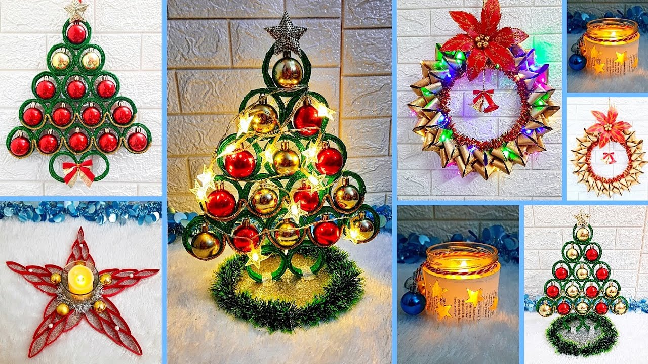 Economical 5 Easy Christmas Craft idea | Best out of waste Low budget Christmas craft idea (Part 12)