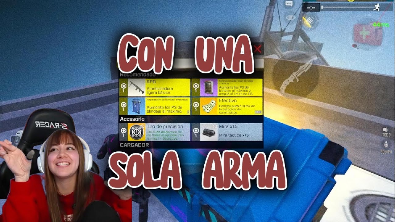 UNA SOLA ARMA 😳😳😳