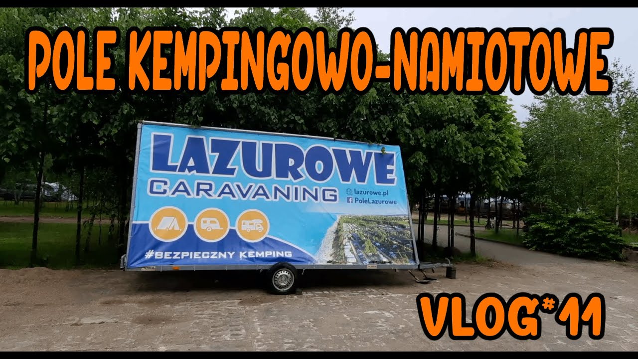 Kemping Lazurowe Chłapowo Klif nad morzem Bałtyckim Vlog #11