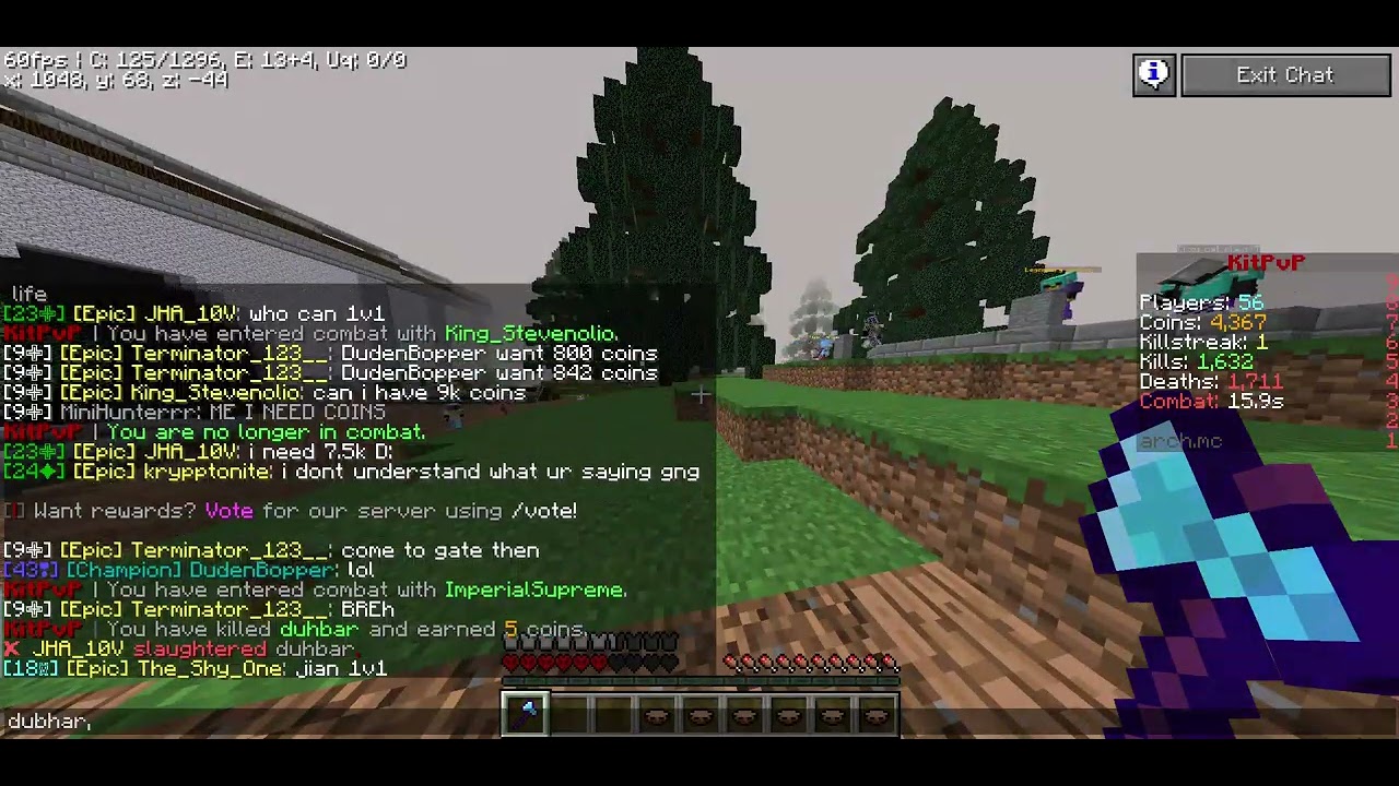 #minecraft #eaglercraft #archmc #pvp #archmc #kitpvp