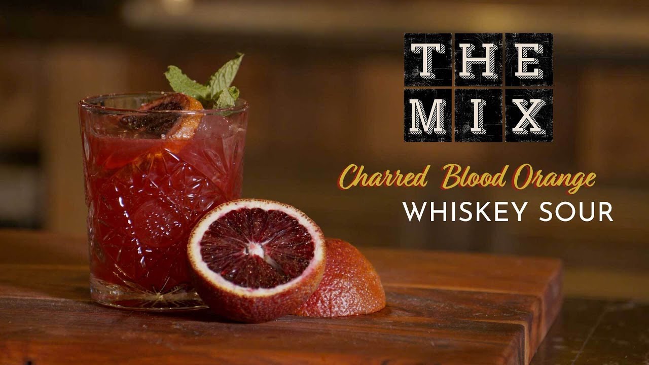 Gentleman Jack Charred Blood Orange Whiskey Sour Recipe | The Mix
