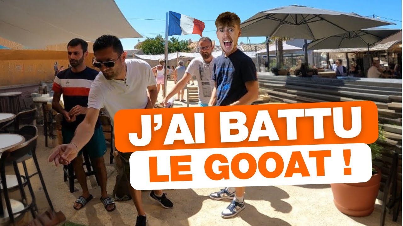 J'AFFRONTE LE CHAMPION DE FRANCE DE PALET !! - Kaoutchouc Le Petit Palet