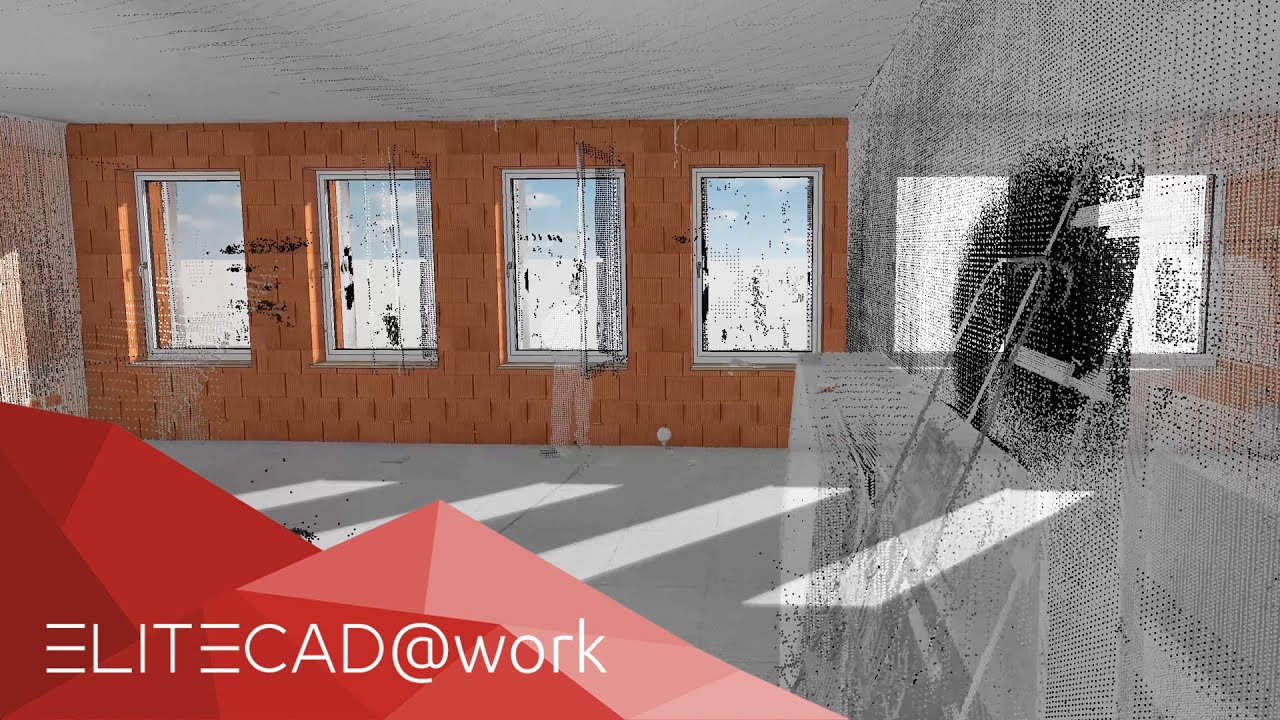ELITECAD@work | Von der Punktwolke zum Gebäudemodell