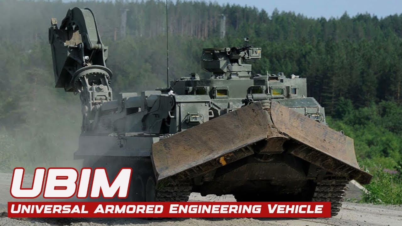 Russian Army Receives New UBIM Armored Engineering Vehicle for Rapid Deployment in Ukraine.