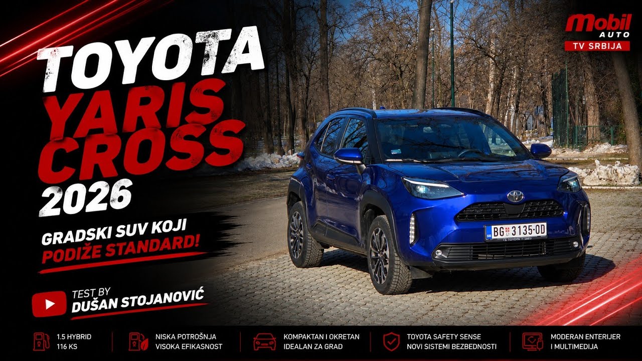 Toyota Yaris Cross 2026 - Mobil Auto TV Srbija