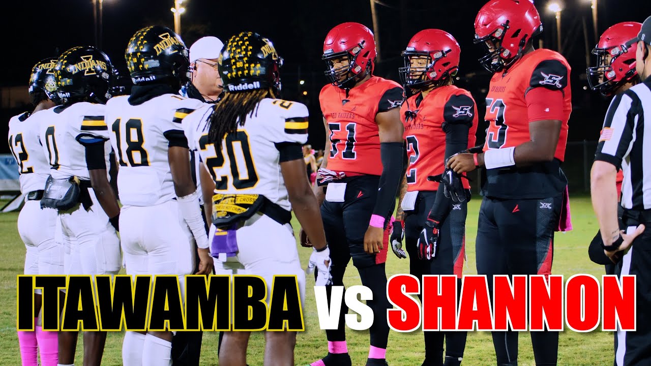 MISSISSIPPI HIGH SCHOOL FOOTBALL | FIGHTING FOR THE #1 SPOT IN THE DIVISION | ITAWAMBA vs SHANNON