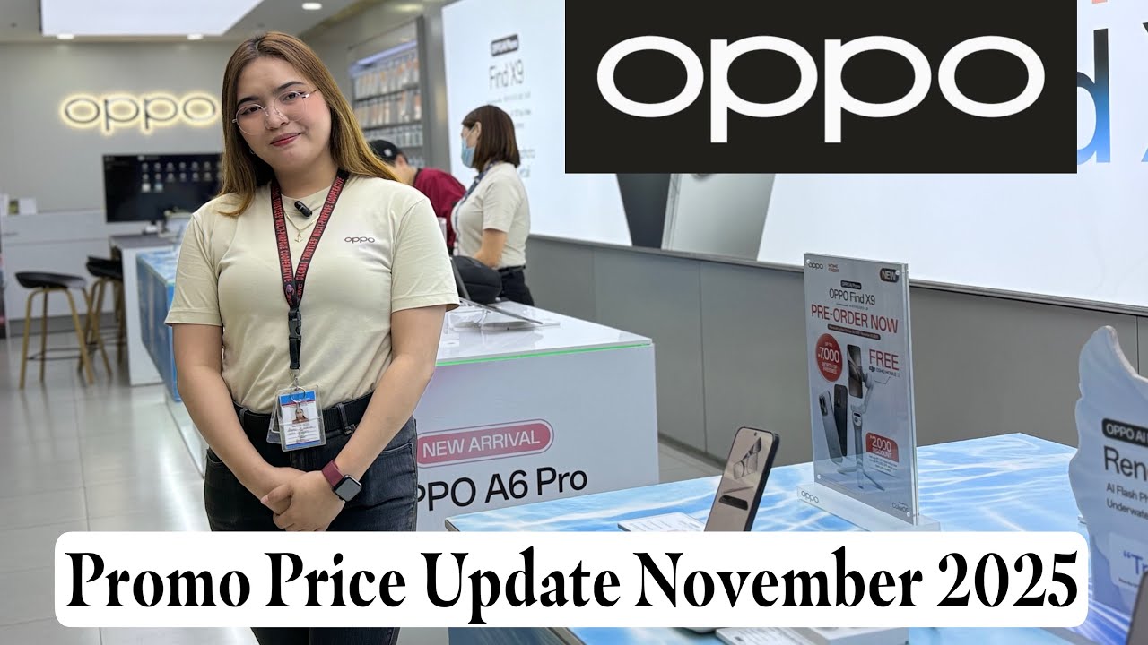 OPPO Find X9 Series | Oppo A6 Pro Series | Oppo Reno 14 Series | Promo Price Update November 2025