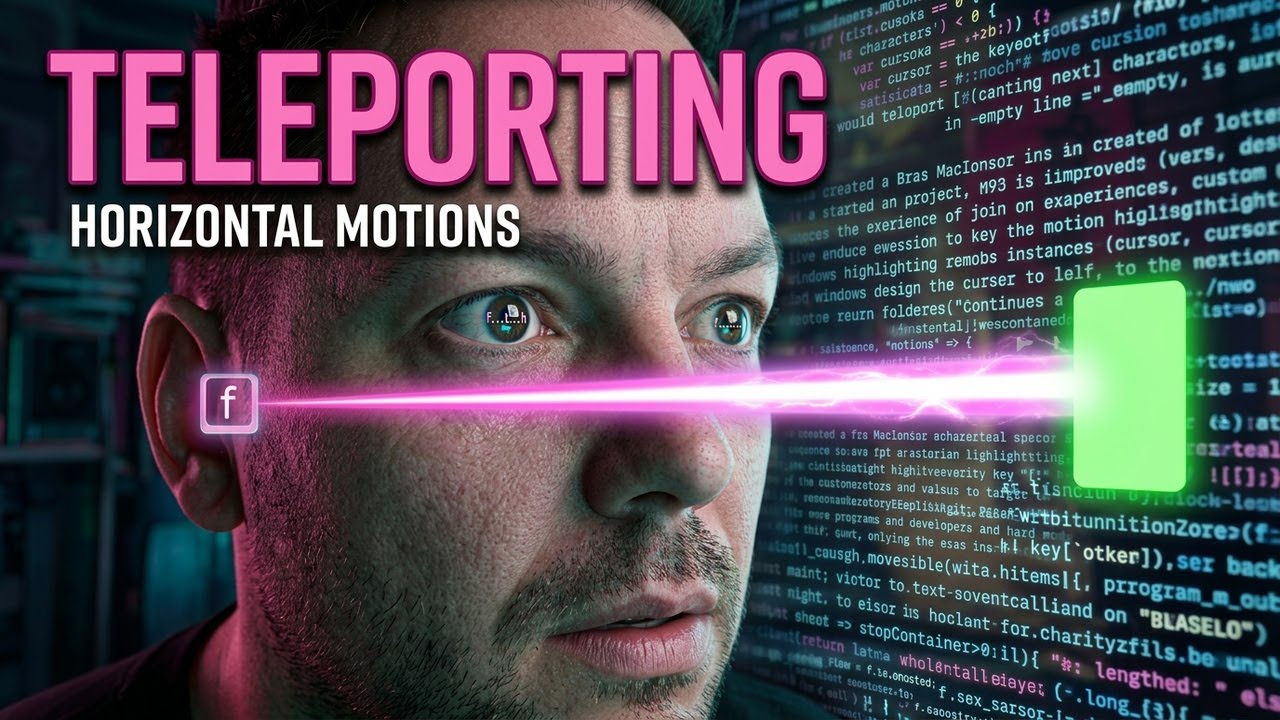Horizontal Vim Motions Guide - Speed Up Your Navigation - Vim Tips & Tricks