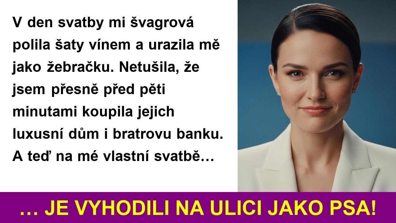Švagrová která mi říkala žebračka se za 5 minut sama ocitla bez domova