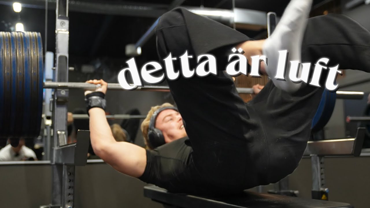 Så ska jag bänka 200kg (LÖKGYM)