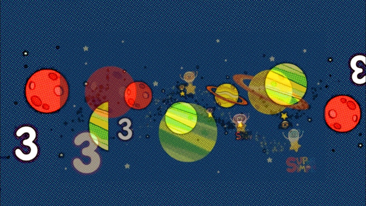 Counting Planets 1 2 3 | Sponsord By Gamavision Csupo Effects 