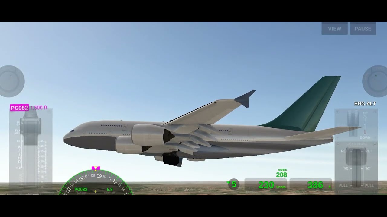 Full Flight Emirates Airbus A380 