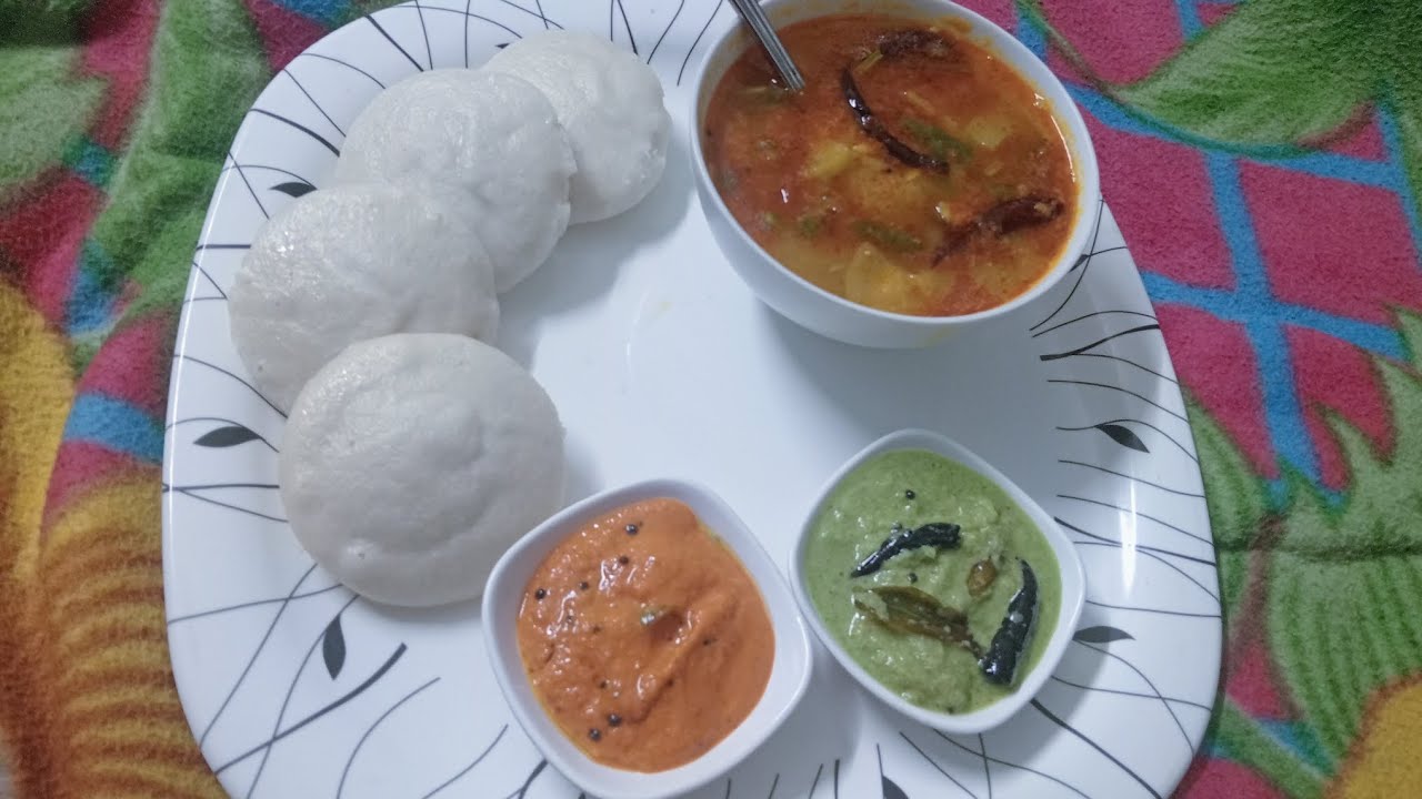 Idli Sambhar recipe 😋 cook with Santosh kumari 