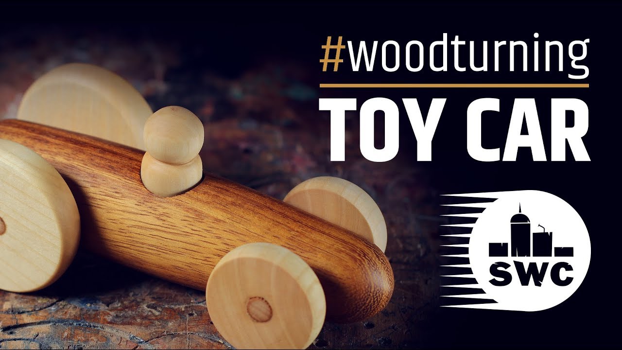 How to make a wooden toy car  - Woodturning