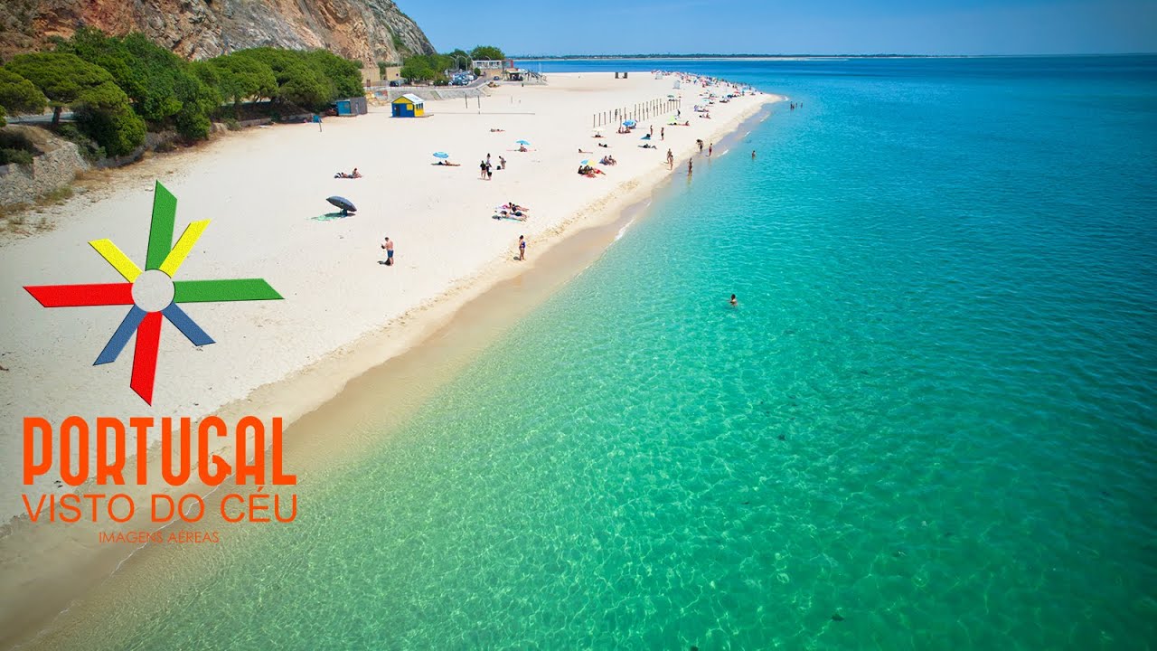 A paradise in Portugal 🏖️ Figueirinha beach 🏊‍♀️ Um paraíso em Portugal🏖️  Portinho da Arrábida - 4K