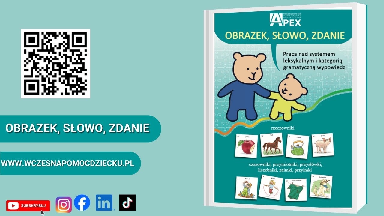 Obrazek, Słowo, Zdanie - Nowa pozycja wydawnicza Jolanty Falany MRA ®