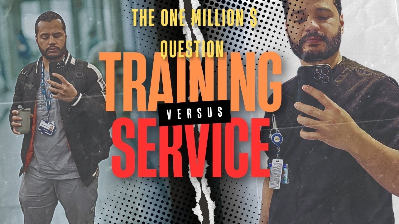 دكتور في بريطانيا؟ تعالى أفهمك اللعبة! 🎯💼  (Training Vs Service)