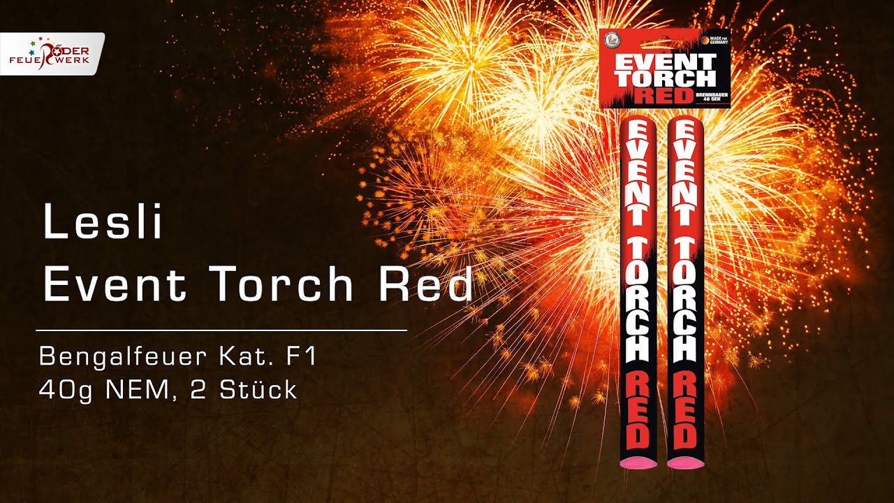 Event Torch Red von Lesli