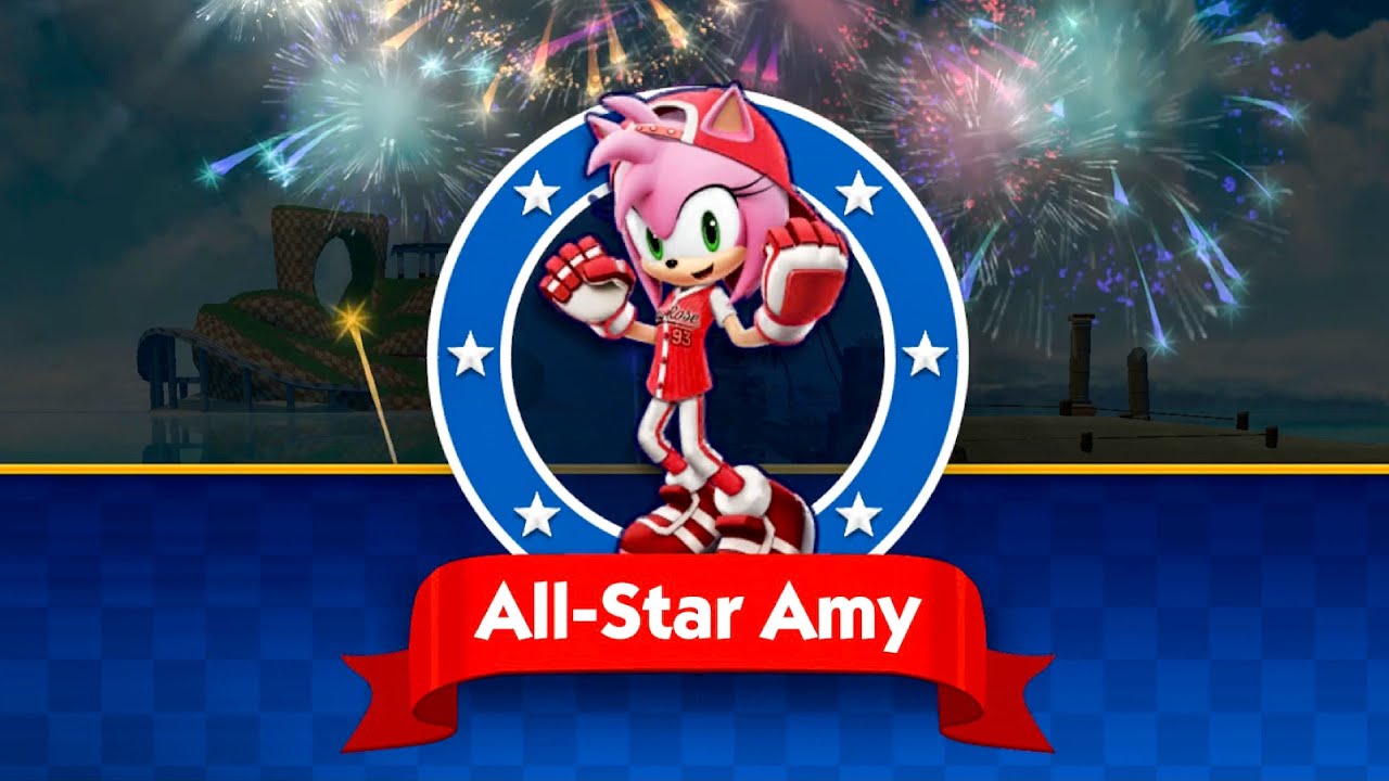 Sonic Dash All Star Amy New Character | Nubi Gameplay