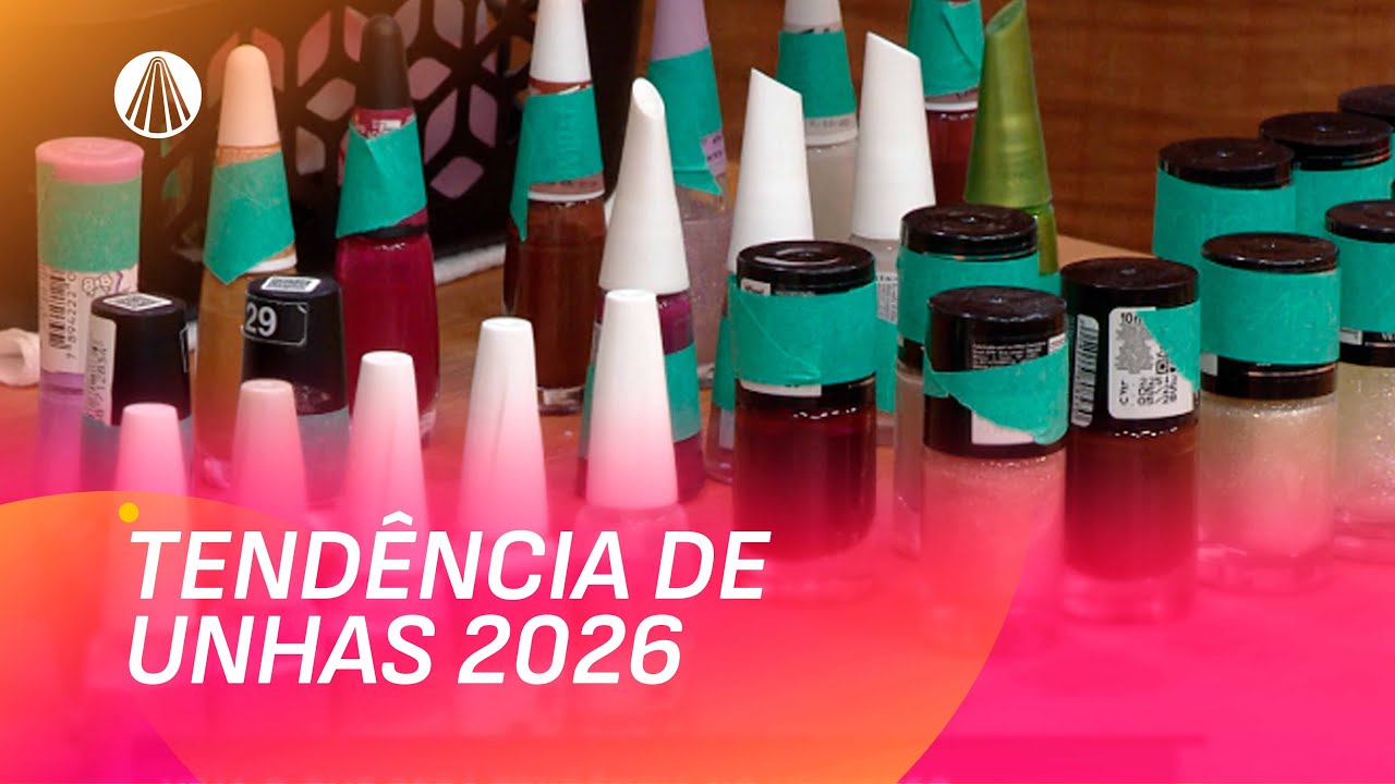 Quais as TENDÊNCIAS de UNHAS para 2026? Descubra JÁ! | Viva a Tarde