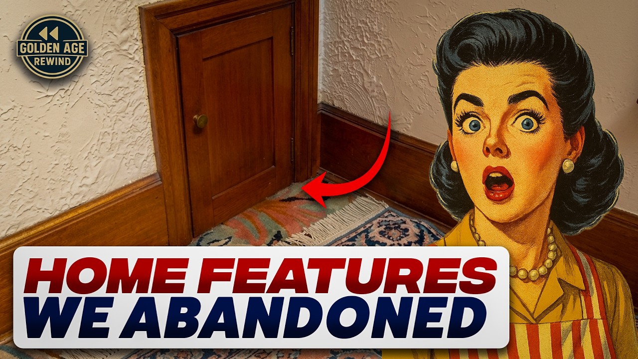11 Old Home Features That have Quietly Faded into History