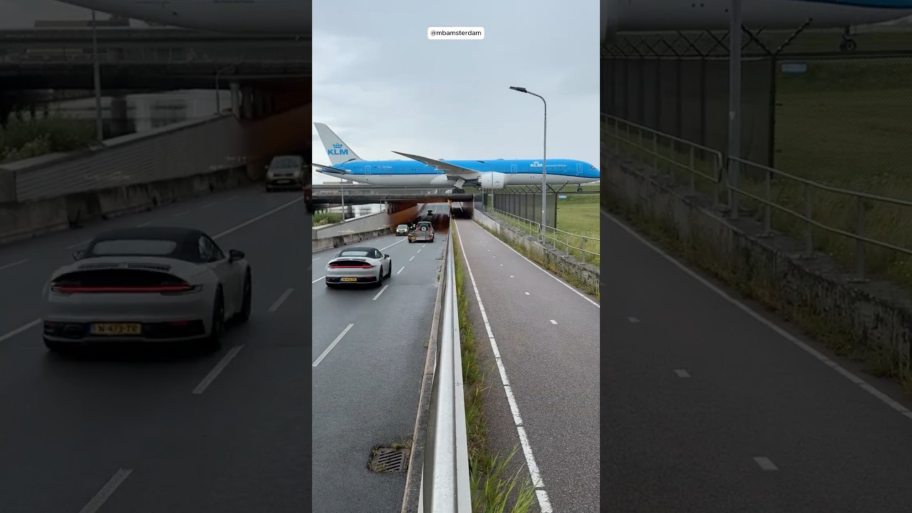 BOEING 787-10 KLM (PORTLAND TO AMSTERDAM) LANDED SCHIPHOL AIRPORT / PLANE SPOTTING / PHBKM / KL616