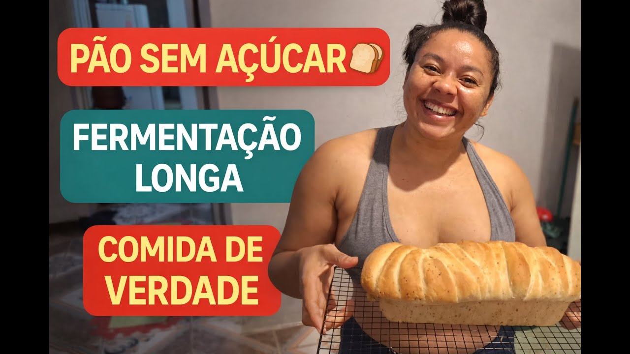 PÃO SEM AÇUCAR PRA COMER SEM CULPA. #vlog #cuidadoscomasaúde #receitas