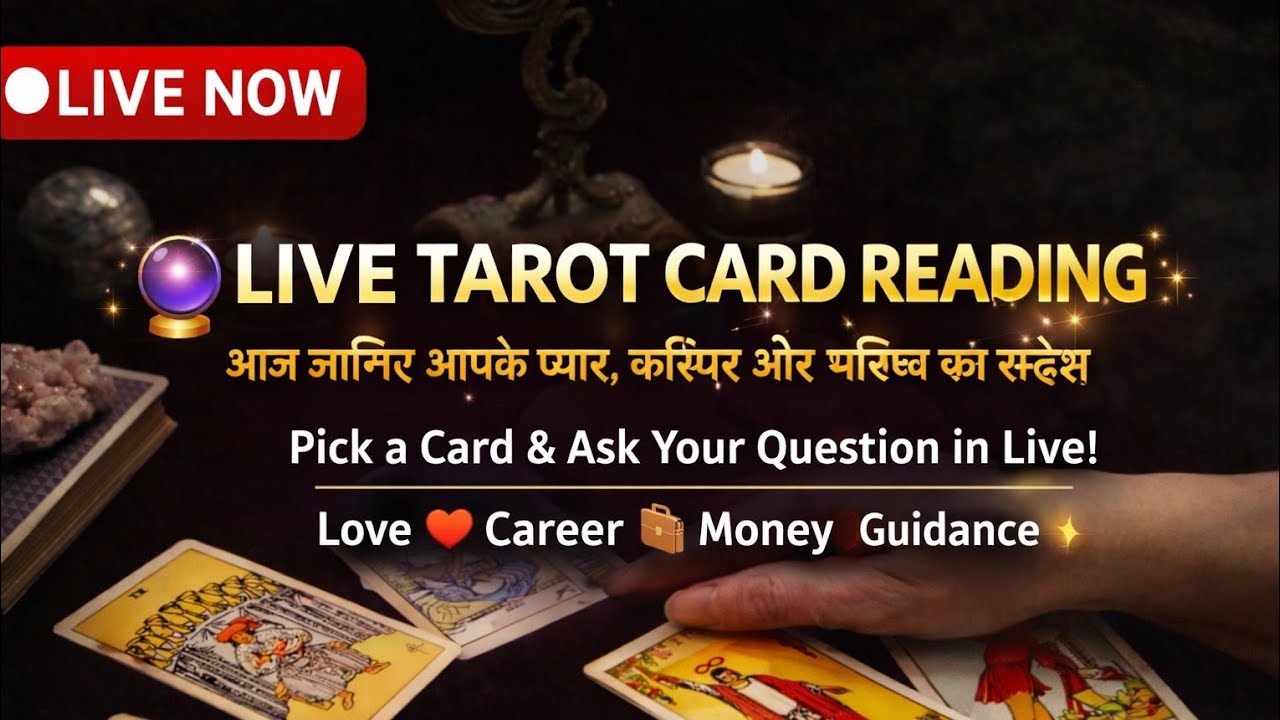 🔮LIVE TAROT CARD READING 🪄 #tarotcardreading #hinditarot #livetarot #turefeeling #tarotlive #fyp #yt