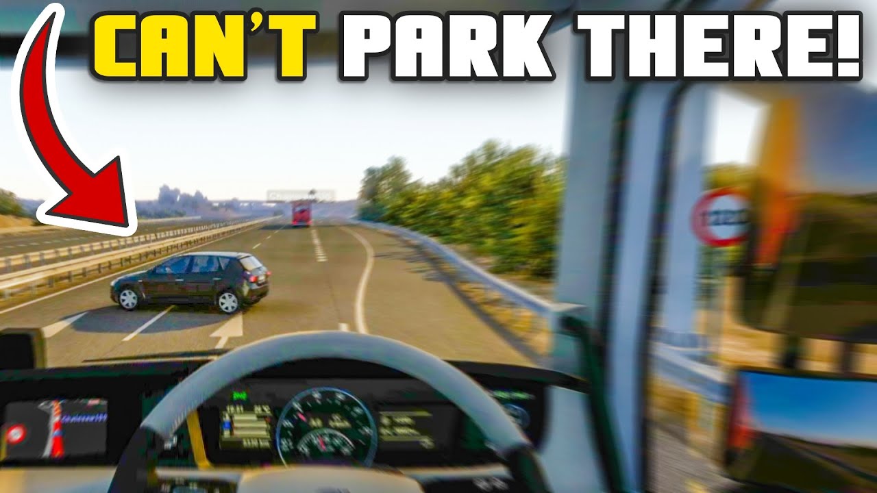 YOU CAN'T PARK THERE!! 1 CAR HIT BOTH OF US! | SURVIVAL TRUCKING | DAY 20
