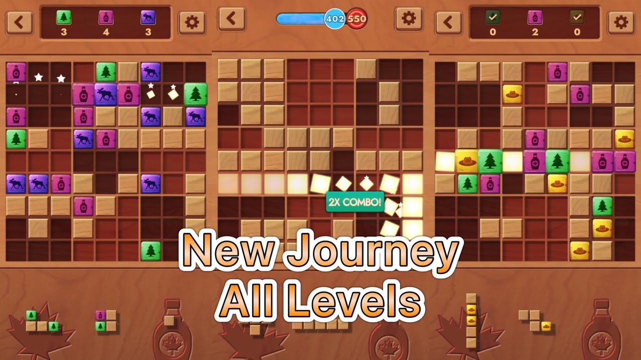 Woodoku New Journey All Levels Complete Puzzle Game Walkthrough iOS Android