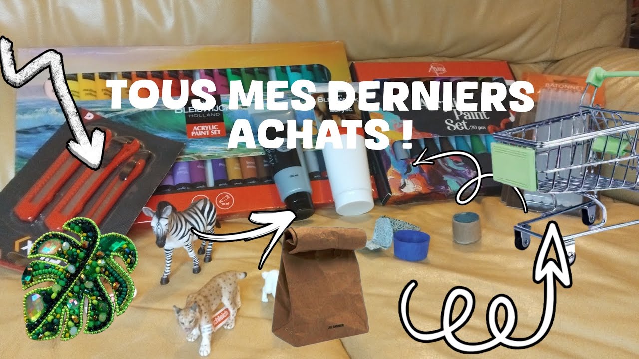 ACHATS : je vous montre tout ce que j'ai acheté récemment !!!
