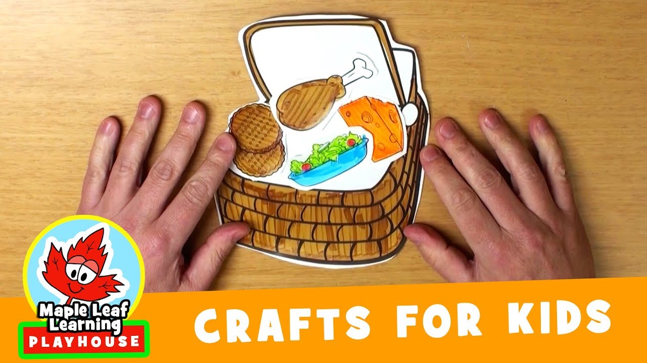Picnic Craft for Kids | Maple Leaf Learning Playhouse