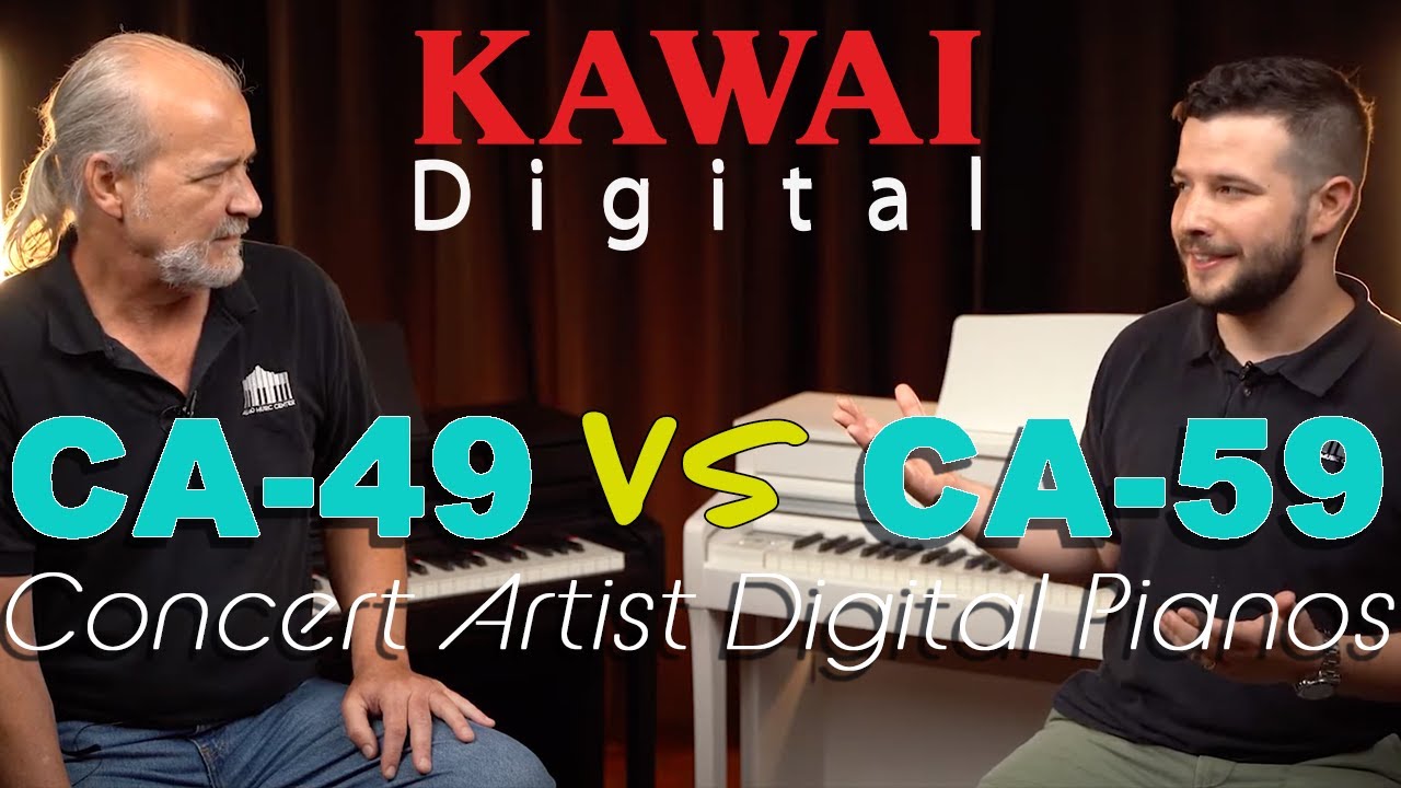 CA49 против CA59 — демонстрация цифровых пианино серии Kawai Concert