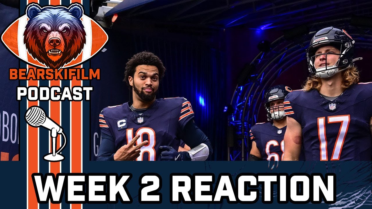 Chicago Bears vs Detroit Lions - Week 2 Reaction | BEARSKIFILM