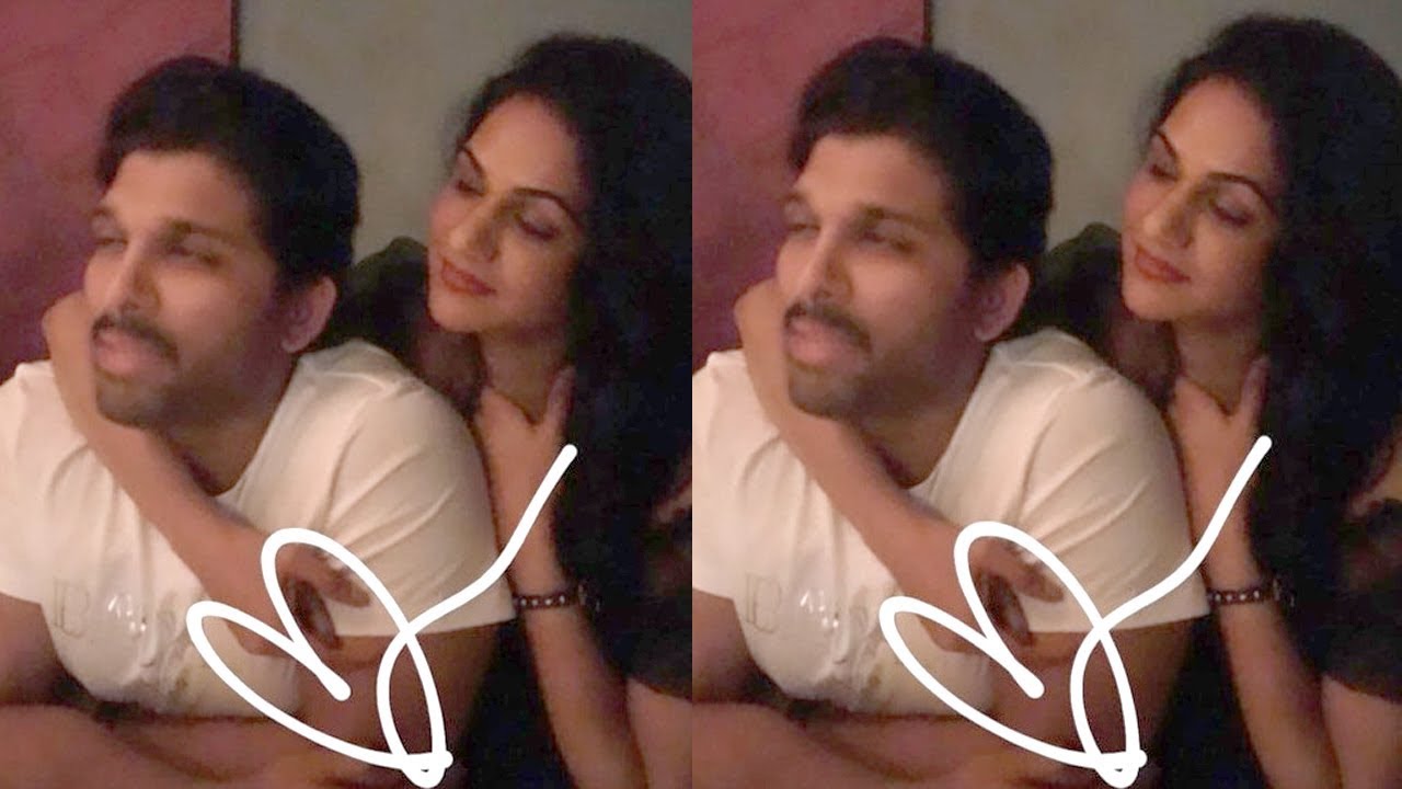 Allu Arjun Wife Sneha Share Adorable Moments With Her Husband | Allu Arjun