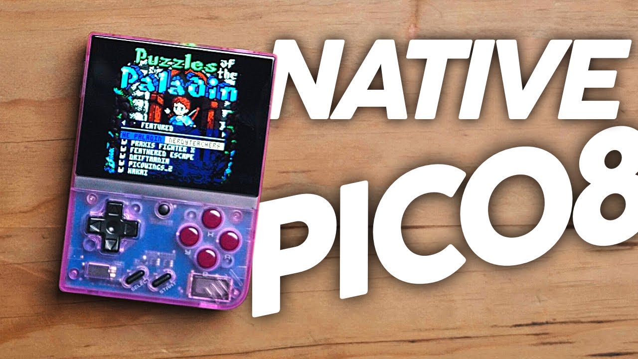 РУКОВОДСТВО: Встроенный Pico8 на Miyoo Mini Plus