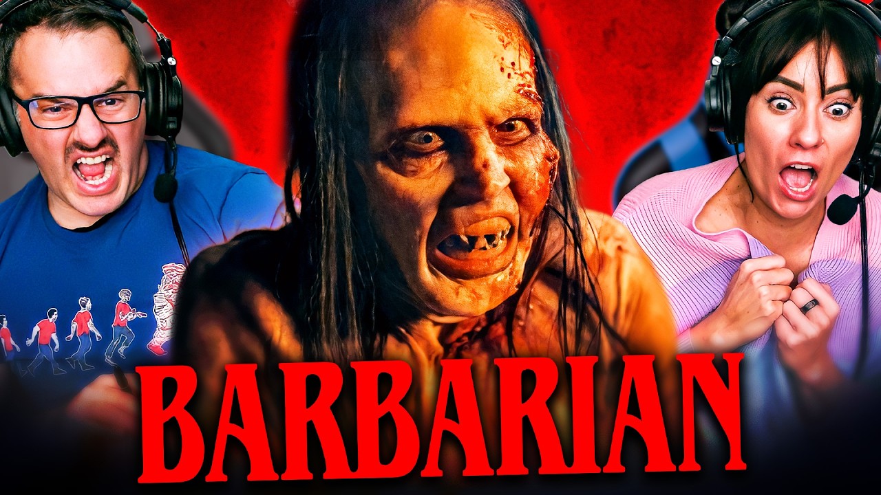 BARBARIAN (2022) IS HORRIFYING!! MOVIE REACTION!! First Time Watching | Bill Skarsgård | Weapons 