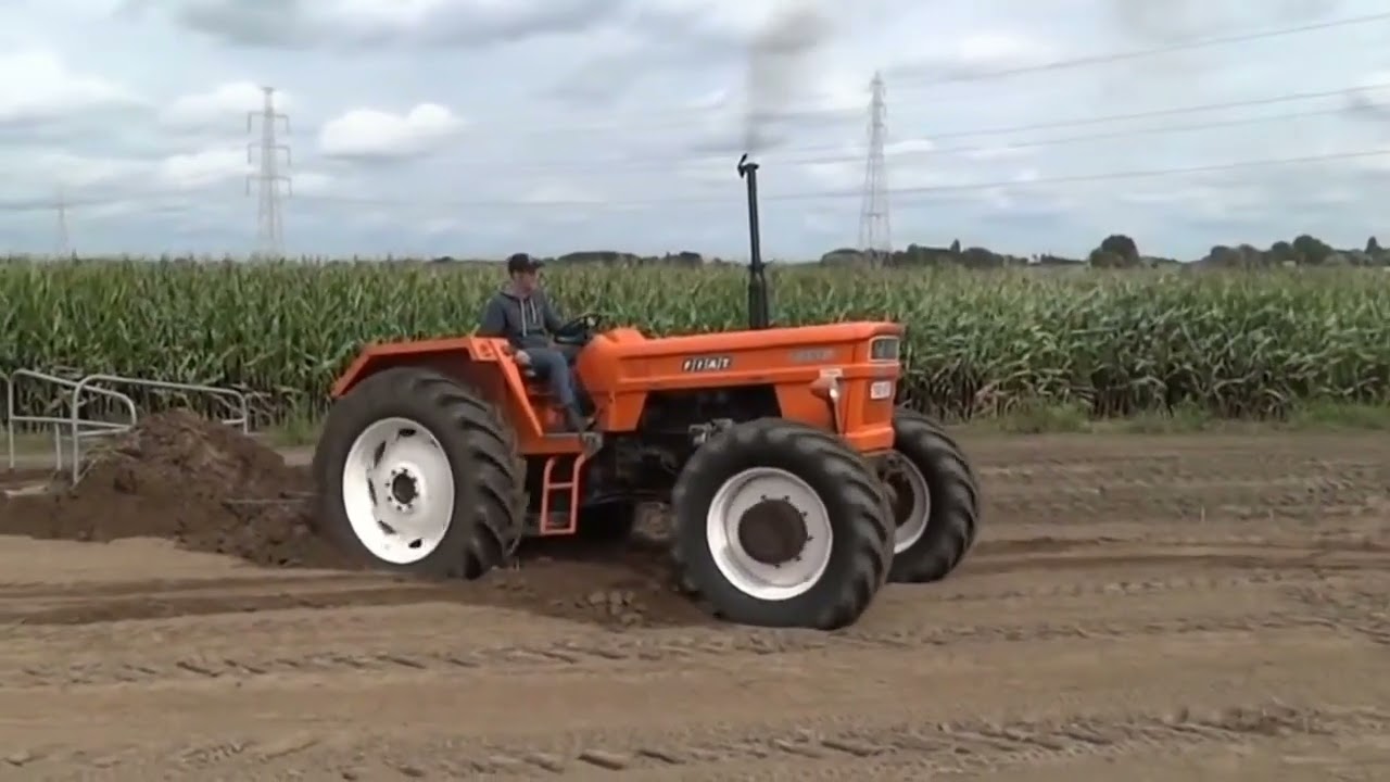 Fiat 1300 DT Tractor 4X4  Pulling and Drifting | Powerful Tractors | Tractor Fails