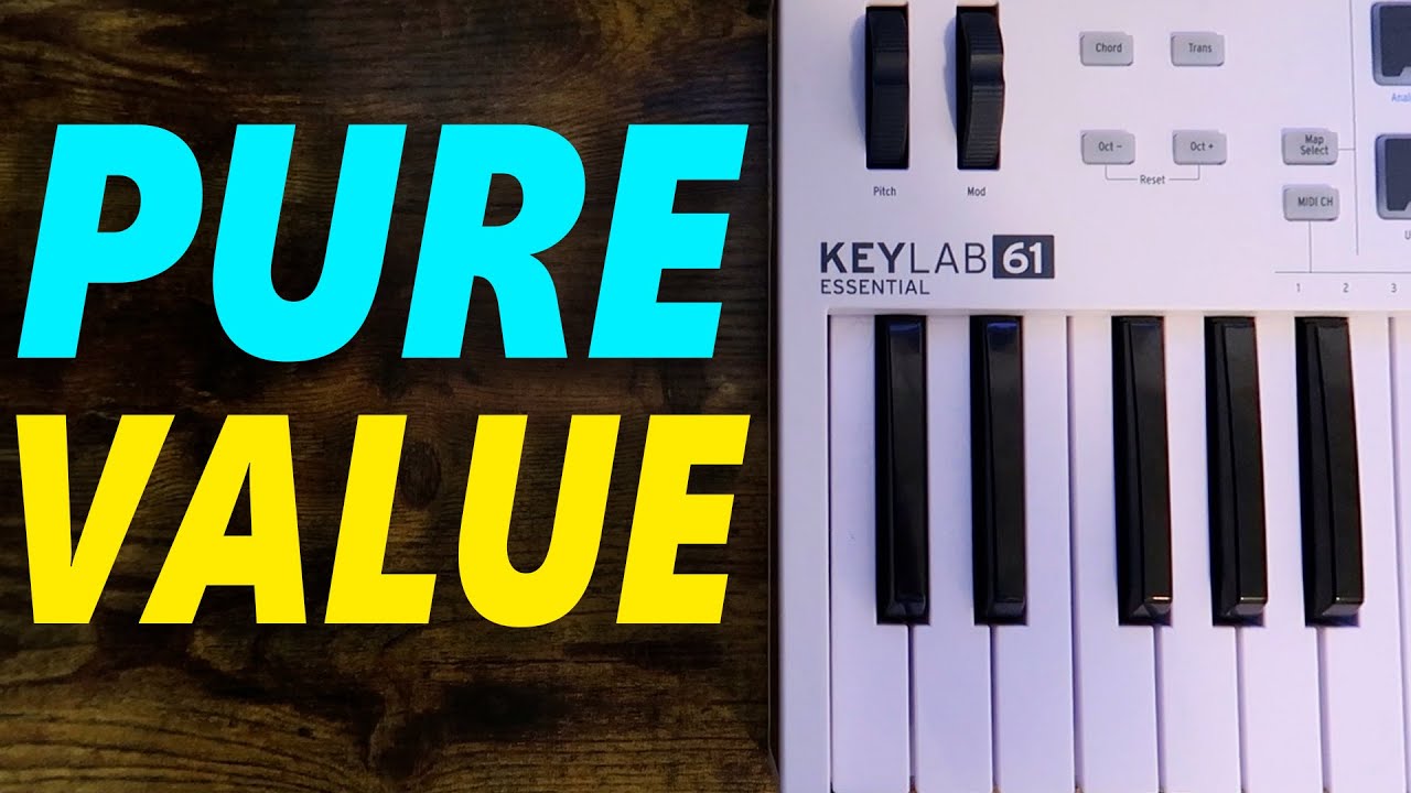 The Keylab Essential is PURE VALUE