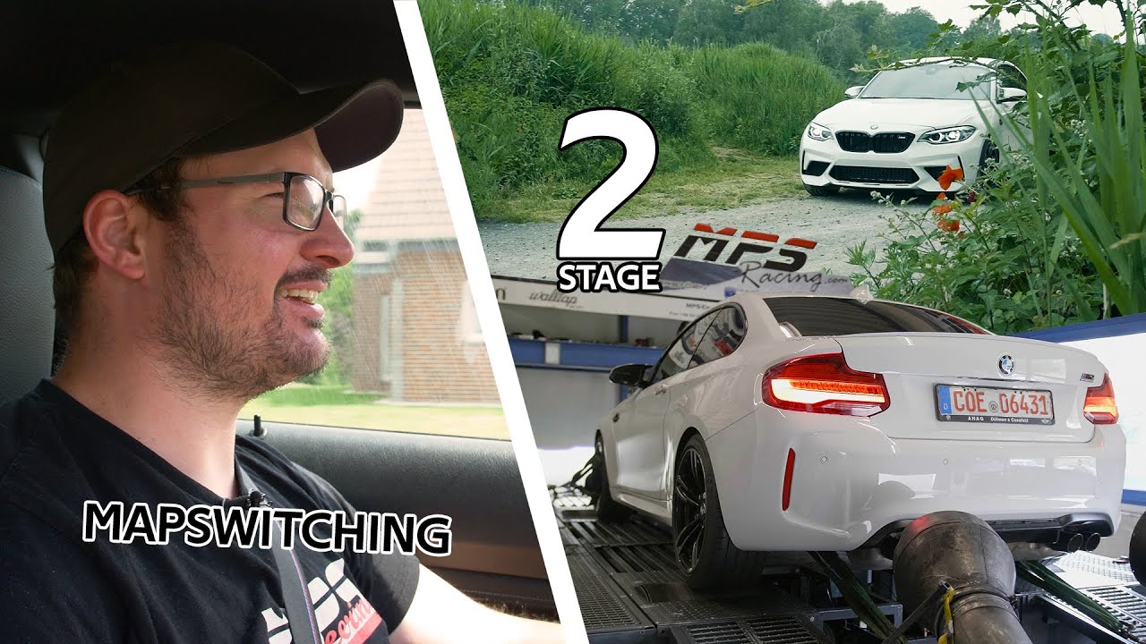 BMW M2 Competition - Stage 2, Mapswitching & Zeiten messen - MPS Engineering