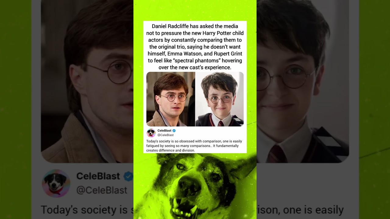 Daniel Radcliffe has asked the media not to pressure the new Harry Potter child actors by constantly